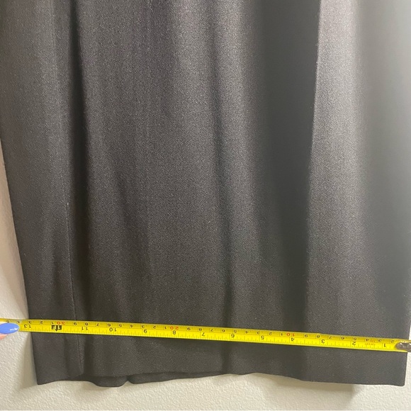 THE LIMITED 35%Wool 65%Rayon Wide Leg Pant - Black SZ/12 - Picture 12 of 12